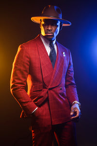 Wide Shawl Lapel Suit